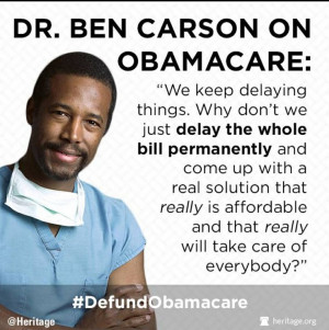 Dr Ben Carson quote