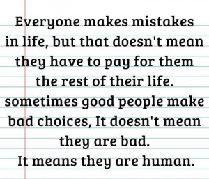 Life Quotes and Mistakes Quotes