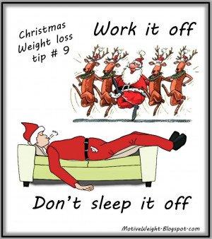 Christmas Weight Loss Tip # 9