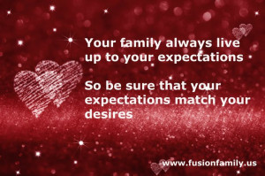 Your family always live up to your expectations, so be sure that your ...
