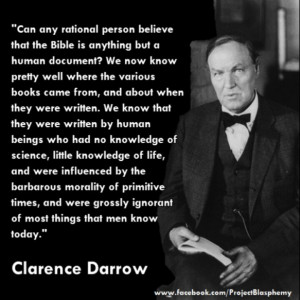 Clarence Darrow on the bible