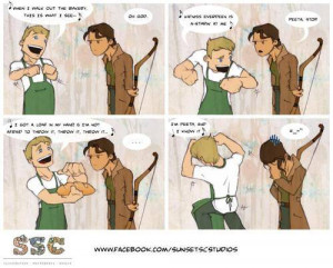 Funny Hunger Games Cartoon - The Hunger Games Picture