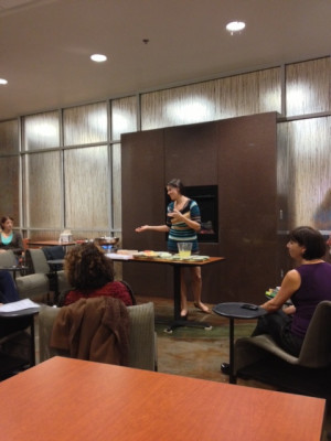 For example, when I first arrived in this business I was a sweet ...