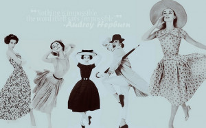 Audrey Hepburn wallpaper- Harper's Bazaar 1957: photos by Richard ...