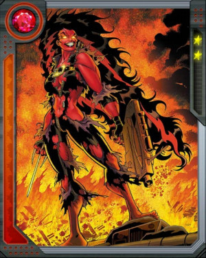 like father like daughter red she hulk+ information rarity uncommon ...