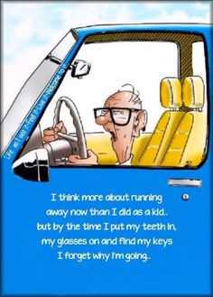 Over the Hill, Getting Old, Senior Citizen Humor More