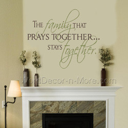 ... and your family to prayer with this family prays spiritual vinyl