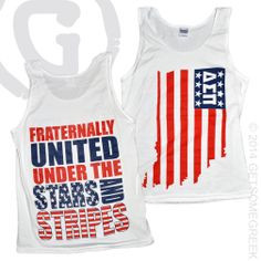 DELTA SIGMA PI CUSTOM FRATERNITY GROUP ORDER ON STARS AND STRIPES ...