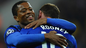 Patrice Evra said manager Sir Alex Ferguson had urged his Manchester ...