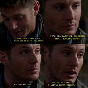 Dean Winchester | Supernatural quotes