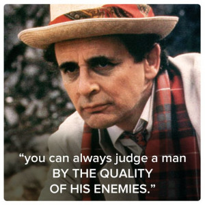 Seventh Doctor (Sylvester McCoy) | 11 Best Quotes Of The First 11 ...