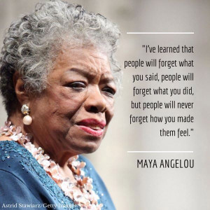 Maya Angelou, 1928-2014