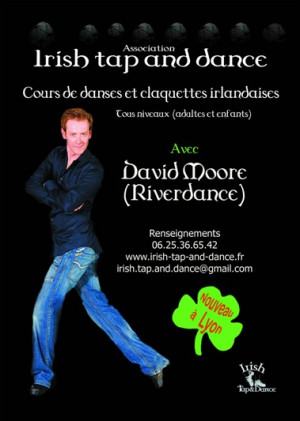 Irish Tap and Dance, Lyon - with David Moore (formerly of Riverdance)