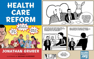 Gruber's health reform comic book
