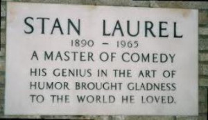 If anyone at my funeral has a long face, I'll never speak to him again ...