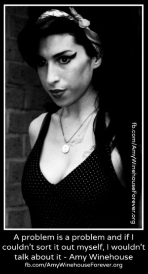 Amy Winehouse Quote About Life. Life quotes. Singer. This is how I ...