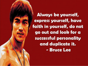 Bruce Lee's motivational quotes and philosophy