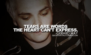 quotethattalk.tumblr.comtagged as: gerard way. gerard