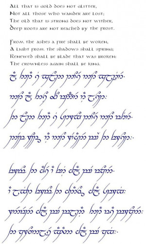 Poems, Lotr Love Quotes, Lotr Quotes Elvish, Geek Poems, Hobbit Quotes ...