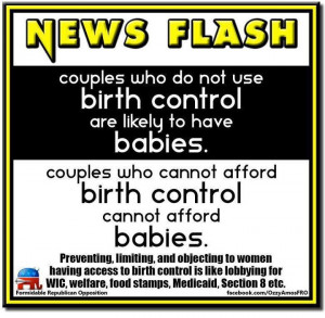 cost more than birth control so people who can t afford birth control ...