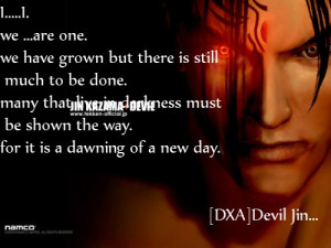 Devil jin kazama fav lines by Devilgene on deviantART