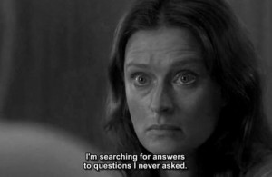 searching for answers to questions I never asked - Trolösa (2000)