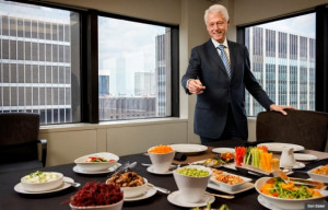 Vegan is in quotations because President Clinton is not a vegan; he ...