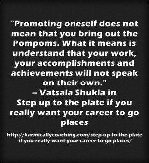 ... promoting your career and tooting your own horn? #presence #career