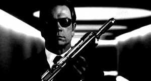 Black & White: Tommy Lee Jones as Agent K in Men in Black