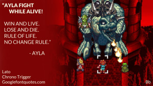Great Google Fonts Vs. Chrono Trigger Quotes