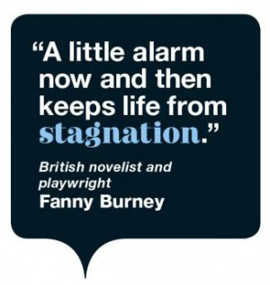 fanny burney quote bubble image