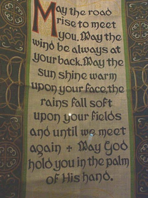 Irish Traveler Blessing #travelingsweater