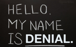 The most common sign of alcoholic denial comes through verbal ...