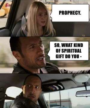 Prophecy as a spiritual gift?