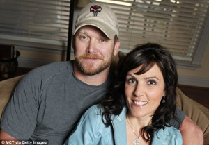 The widow of Chris Kyle, Taya (above), is revealing details of the ...