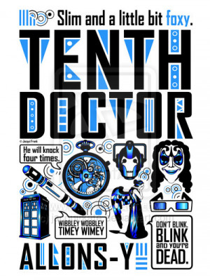 Tenth Doctor: Poster by jacqui-kate