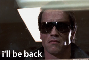 the terminator 1984 recently chosen as the most memorable movie line ...