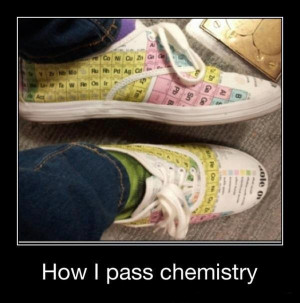 How to pass in Chemistry Exam :p