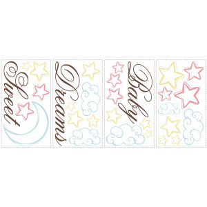 Sweet Dreams Baby Quote Wall Stickers