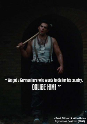 Eli Roth as Sgt. Donny “The Bear Jew” Donowitz in Inglourious ...