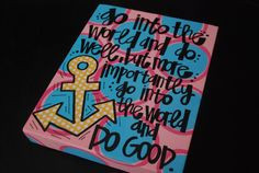 ... delta gamma canvas delta gamma crafts diy anchors art crafty quotes