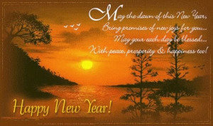 May The Dawn Of This New Year, Bring Promise Of New Joys For You ...