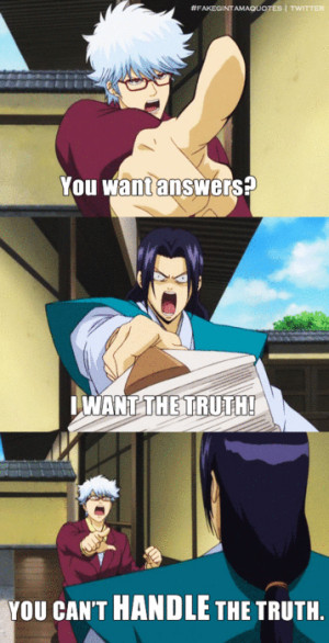 Back > Memes For > Gintama Funny Quotes
