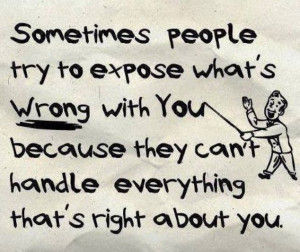 Sad but true quote. So don't let haters get you down. Cause haters are ...