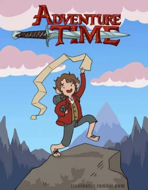 Adventure time with bilbo baggins!