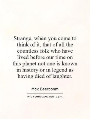 Strange Life Quotes