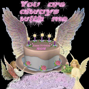 Happy birthday mom cake graphic