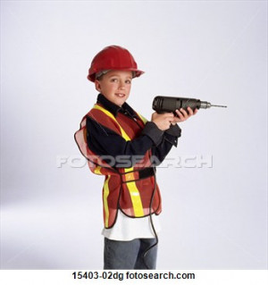 Construction Worker Child...