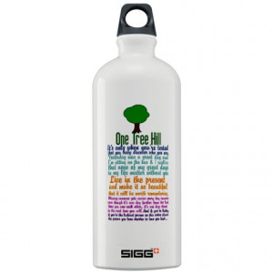 ... Gifts > Brooke Water Bottles > OTH Quotes Sigg Water Bottle 1.0L