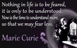 Marie Curie.